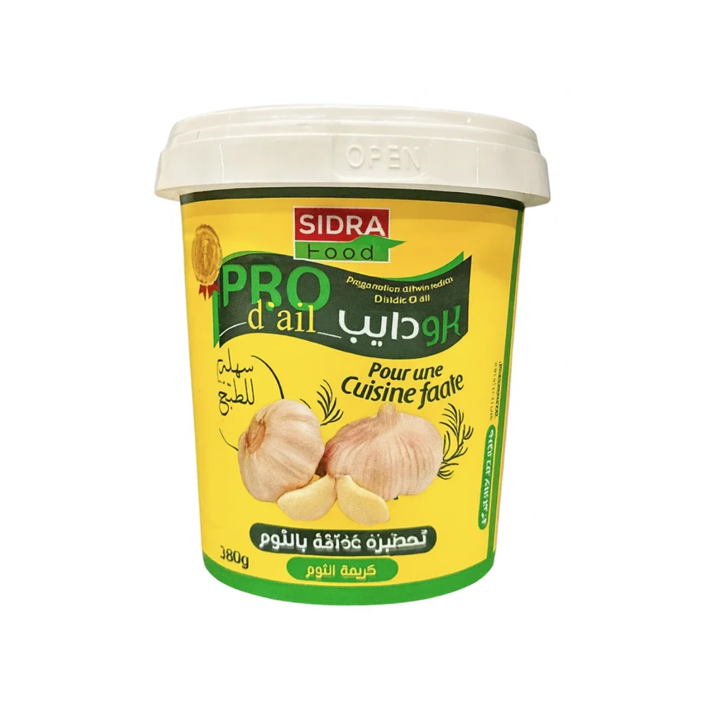 Pâte d’Ail SIDRA FOOD 12x380g