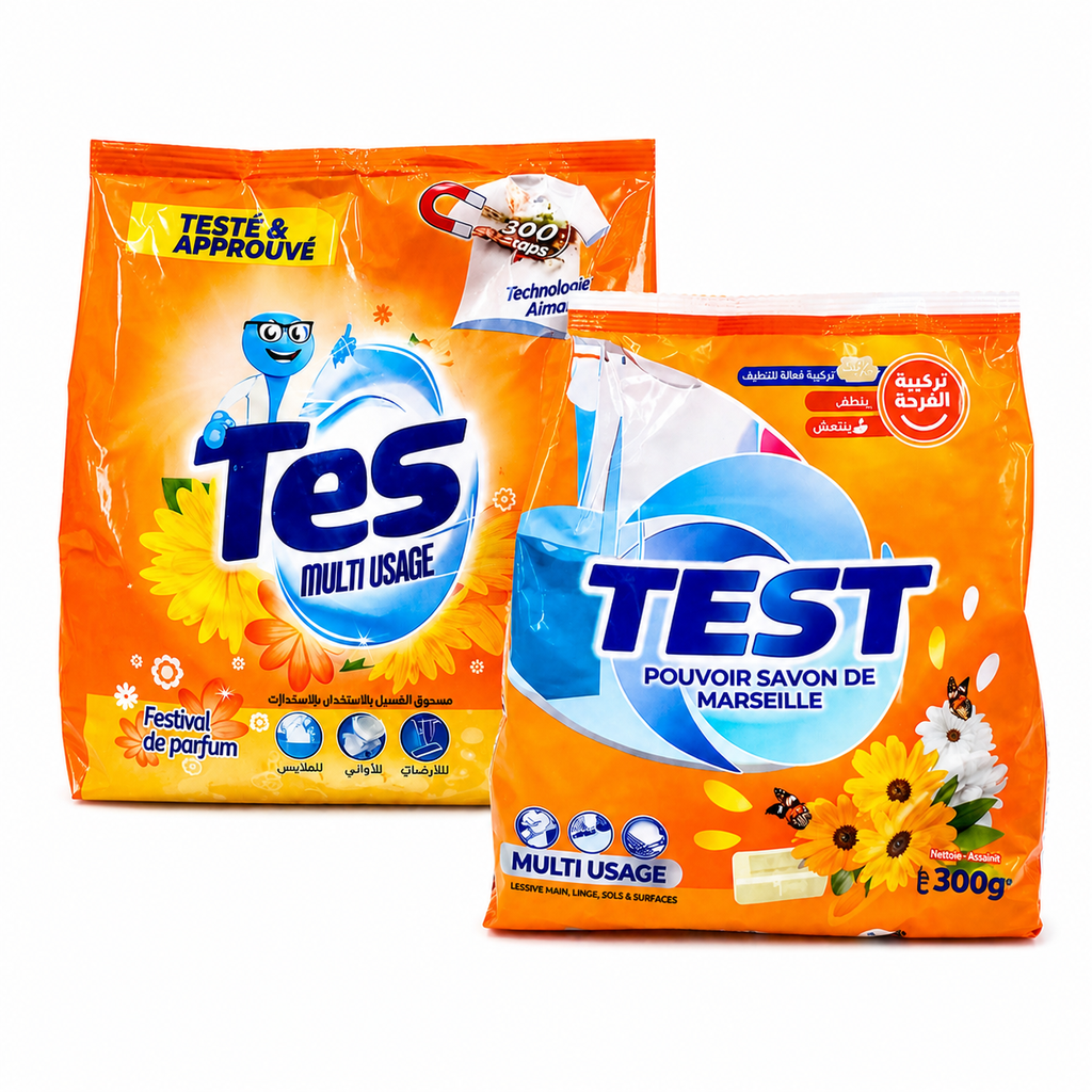 Lessive en Poudre Test 25x330G