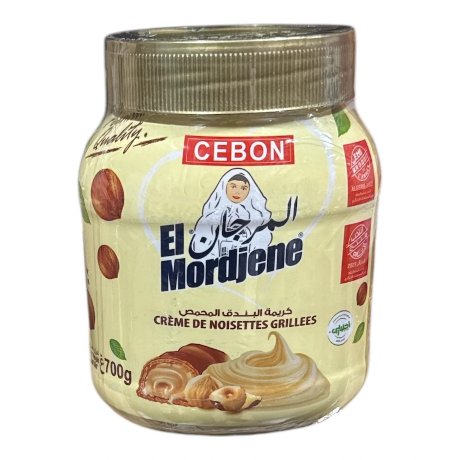 Pate â tartiner El Modjen Noisette 6x750g