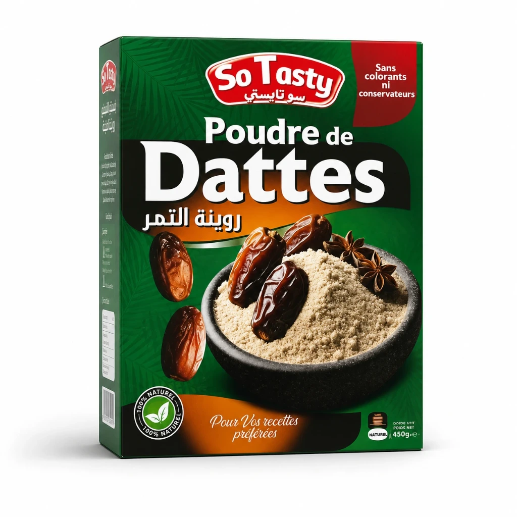 Poudre de dattes 12x400G