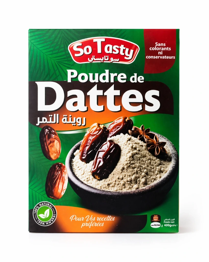 Poudre de dattes 12x400G
