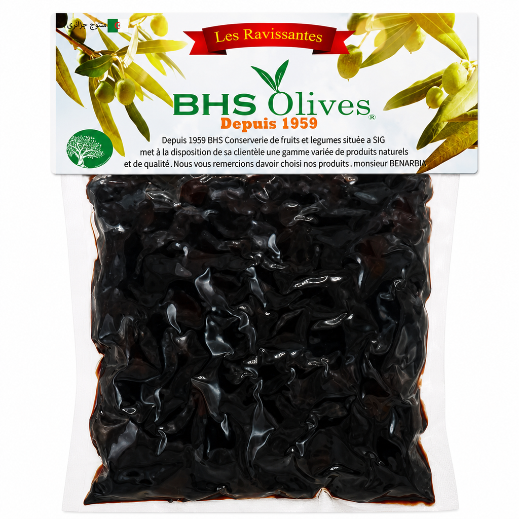 BHS Olive Noir Façon Grèce 10x400G