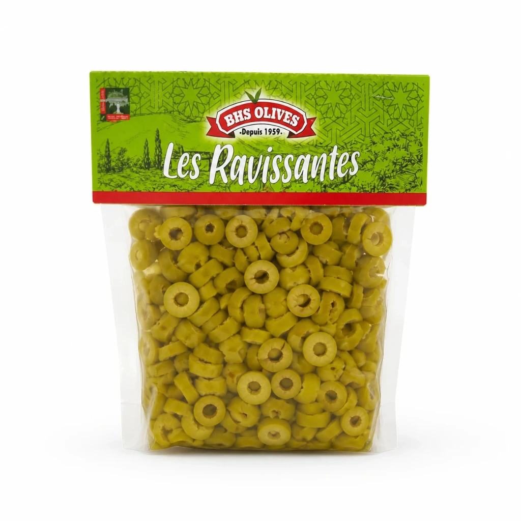 BHS Olive Verte Tranché 10x200G