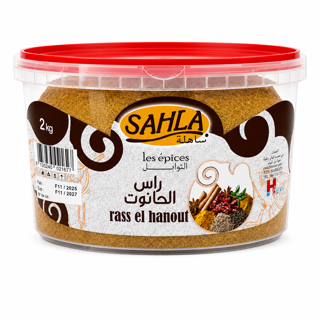 Épices Rass El Hanout SAHLA 2 KG