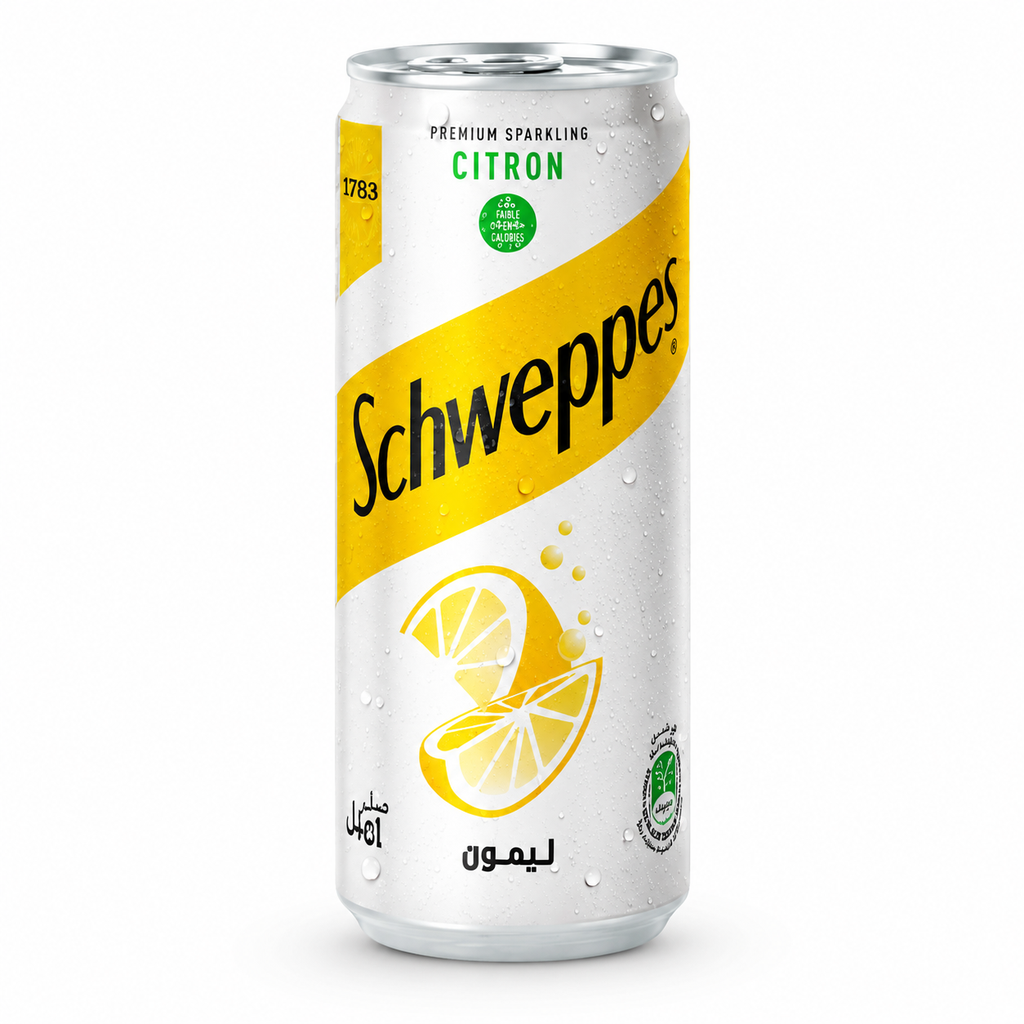 Scheweeps Canette 24cl (24 unités/boîte) (Lemon Mojito)